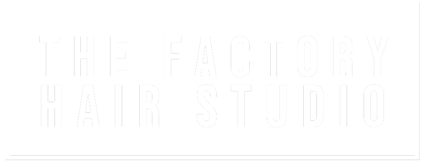 The Factory Hair Studio Hero Logo